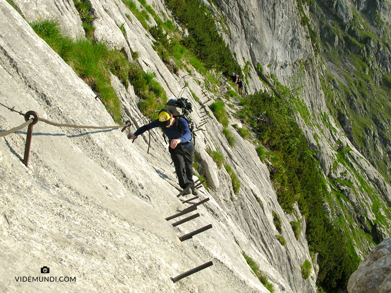 Climbing ZUGSPITZE