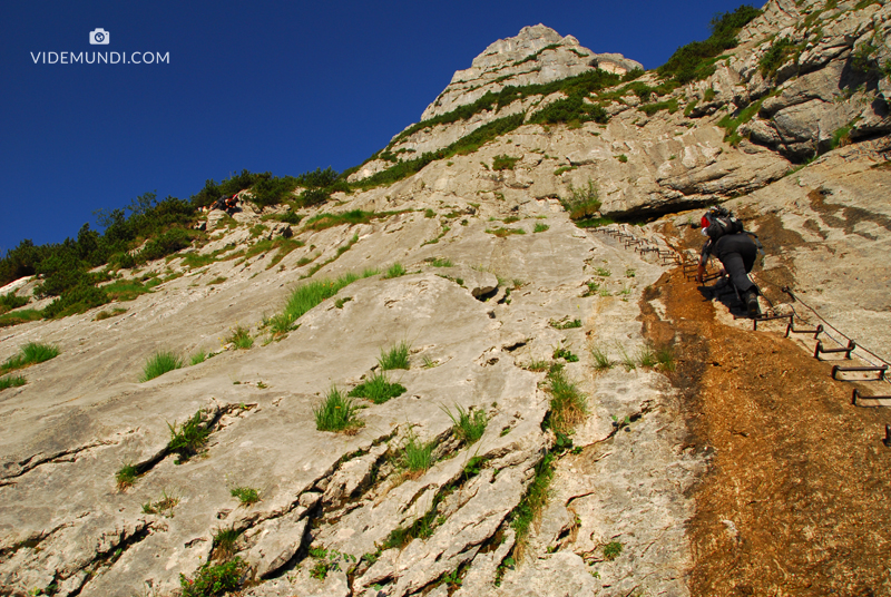 Climbing ZUGSPITZE