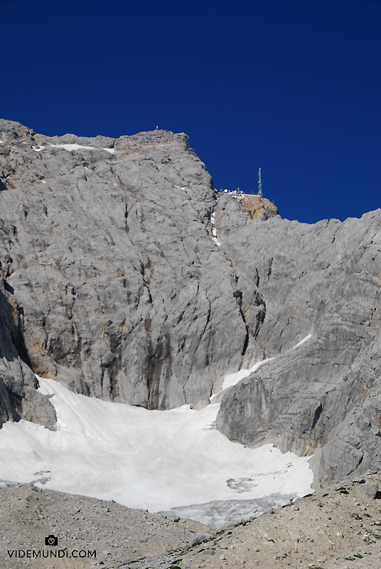 Climbing ZUGSPITZE