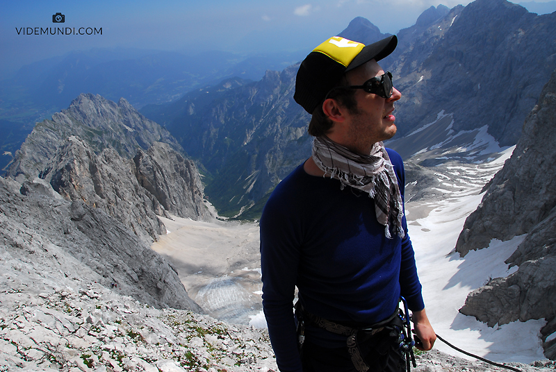 Climbing ZUGSPITZE