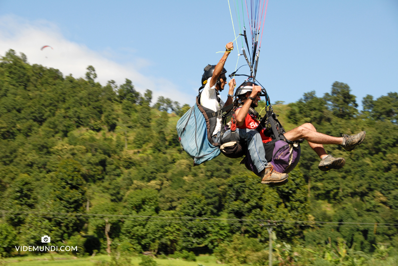 PARAGLIDING IN NEPAL