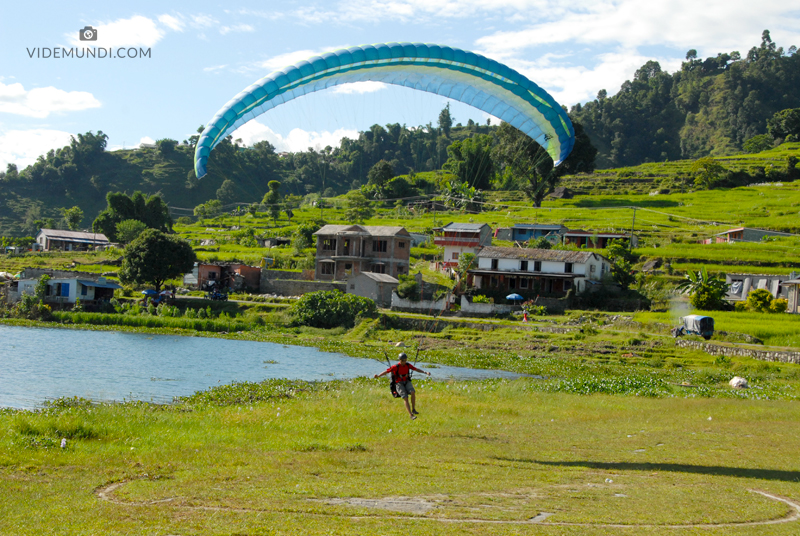 PARAGLIDING IN NEPAL