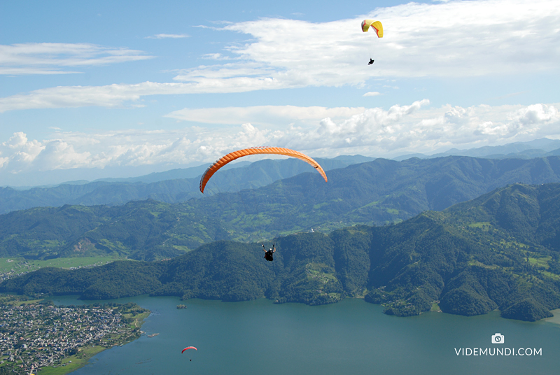 PARAGLIDING IN NEPAL