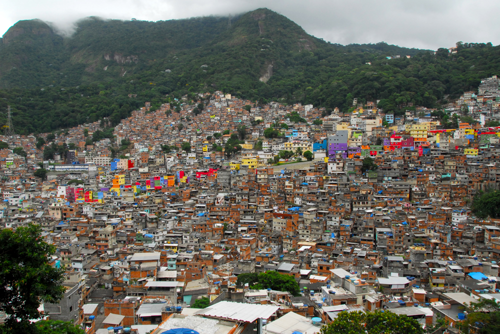 Top ten sights in Rio de Janerio Rocinha Rio Brazil