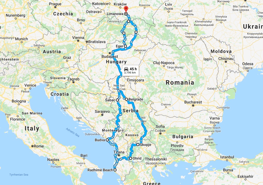 Balkan Motorcycle Trip