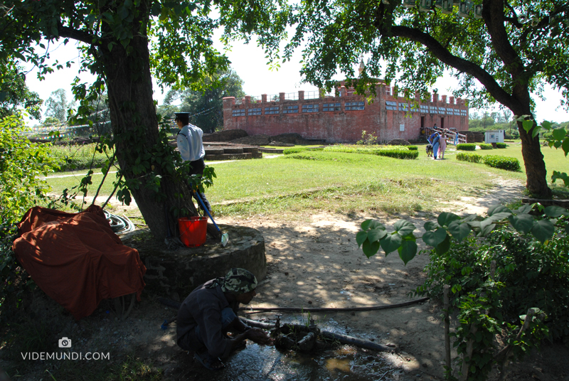 Lumbini where was Buddha born MAYA DEVI TEMPLE