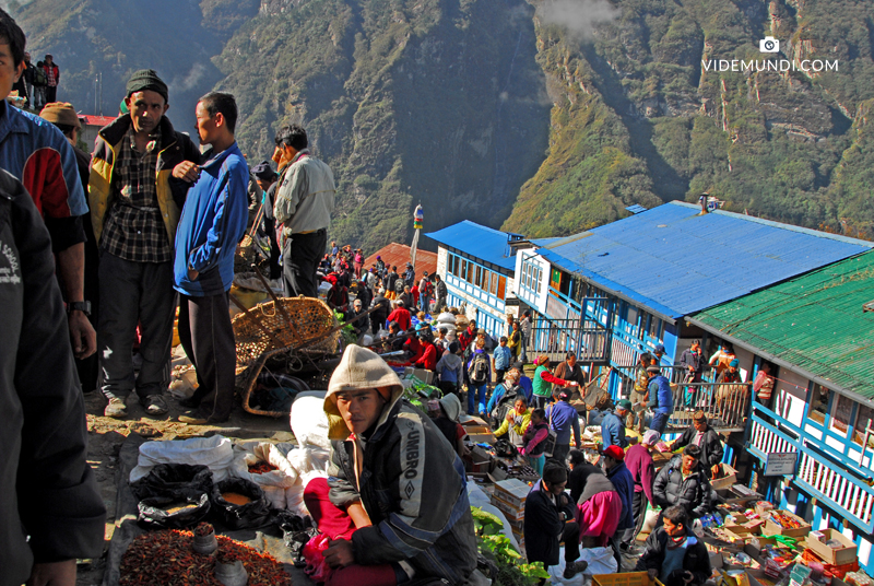 Namche Bazaar Saturday Market