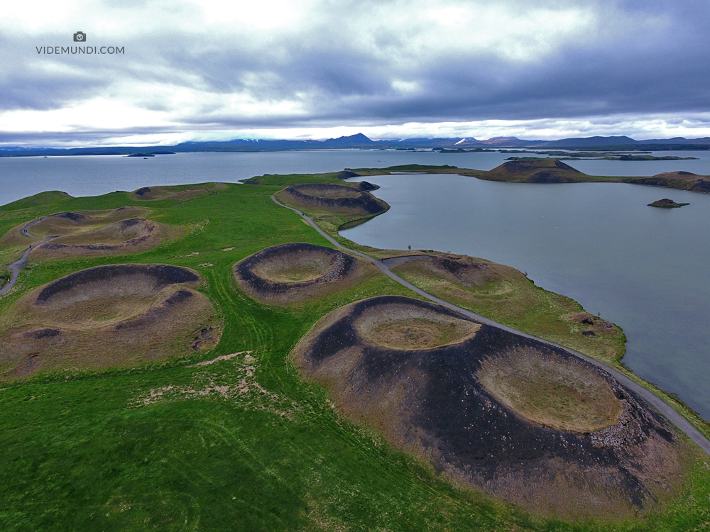 RING ROAD ICELAND rootles cone myvatn